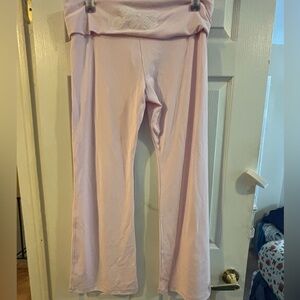 Victoria’s Secret fold over kick flare leggings